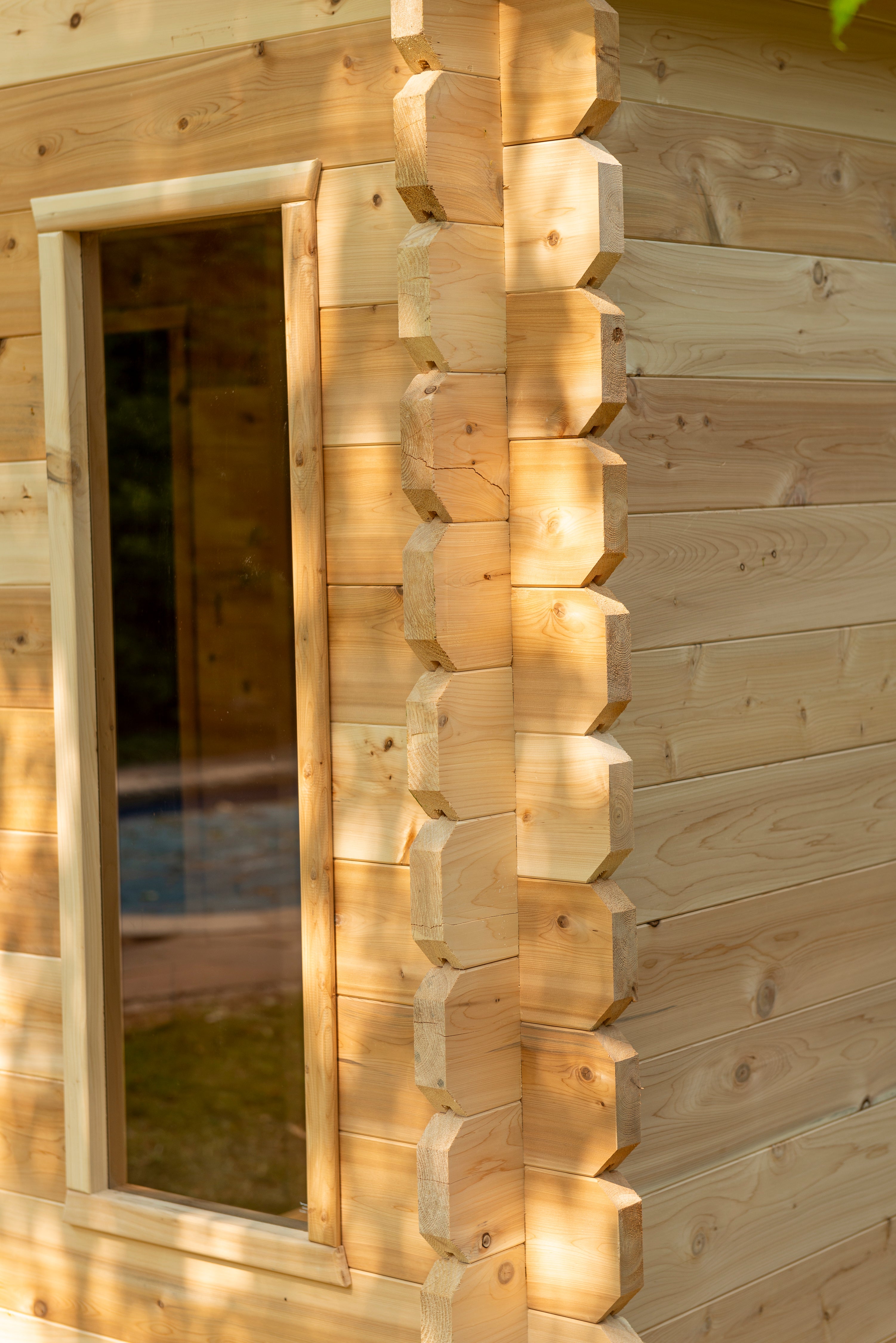 Georgian Cabin Sauna With Changeroom