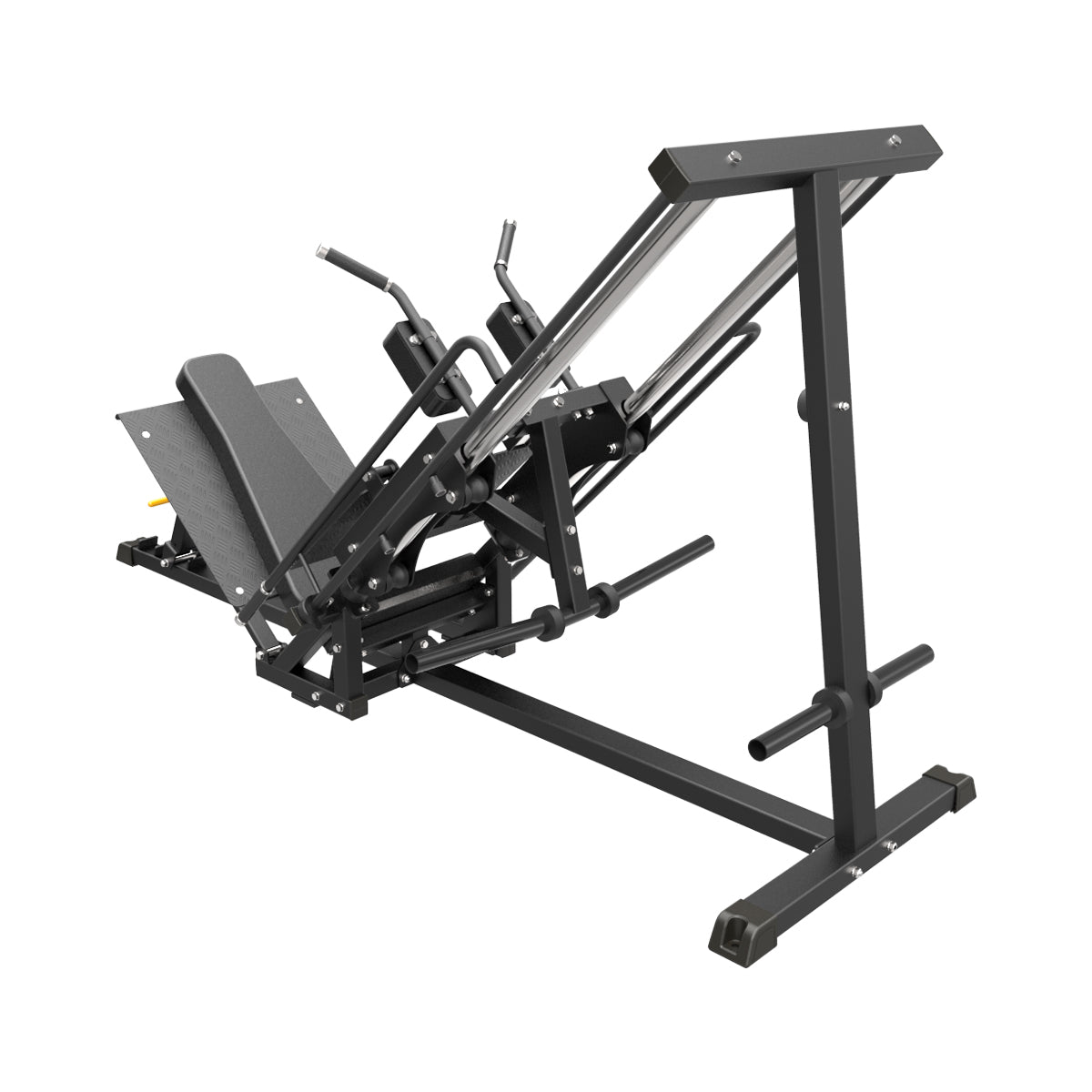 Plate loaded leg press / hack squat combo